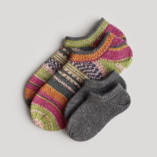 Мастер-класс по вязанию коротких носков Мини / Mini Socks