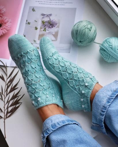 Описание, СЛЕДКИ #garland_socks
