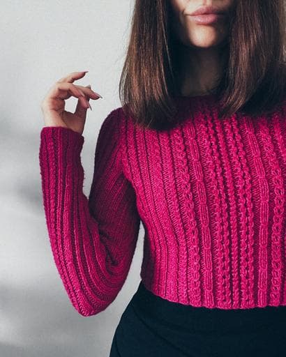 Инструкция джемпер Клюква #klukva_jumper_iiaks Размер: 40, 42, 44, 46, 48, 50 + Бонус. Как красиво сшить детали. Втачной рукав.