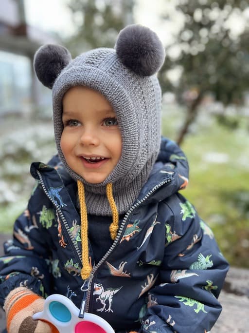 Описание детского капюшона-шлема «KINDER»
