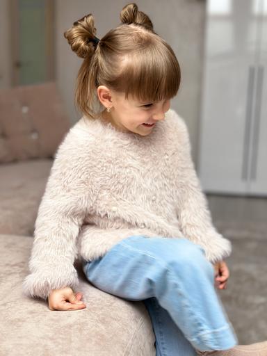 Описание детского джемпера "Fluffy"