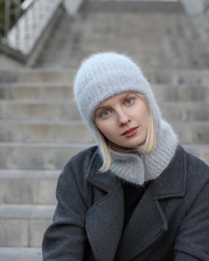 Описание шапки "Olga hat"