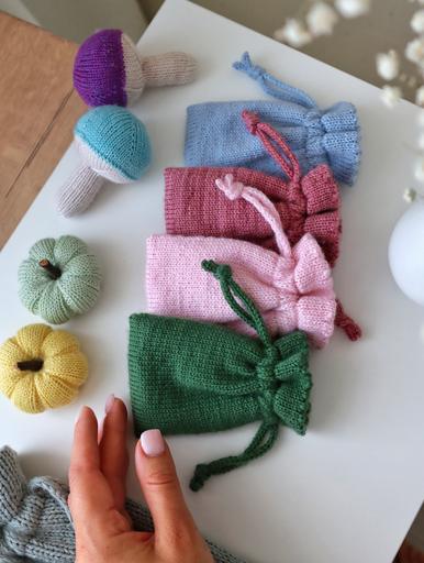 МК по вязанию ПРОЕКТНОГО МЕШОЧКА #hobby_bag